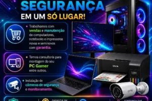 Manutenção de impressoras, Notebooks e computadores